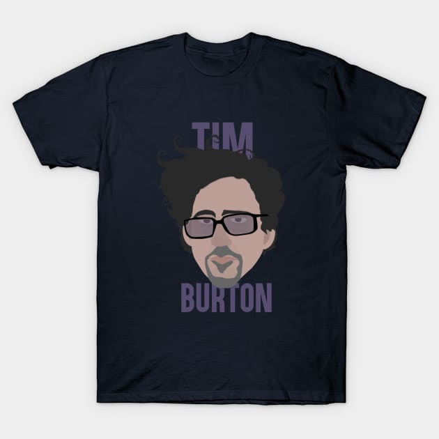 Tim Burton Head T-Shirt by JorisLAQ